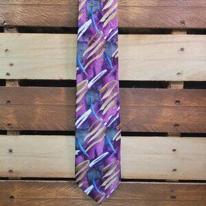 J. Garcia Zoot Collection Fifty-Four Colorful Vibrant Abstract Neck Tie